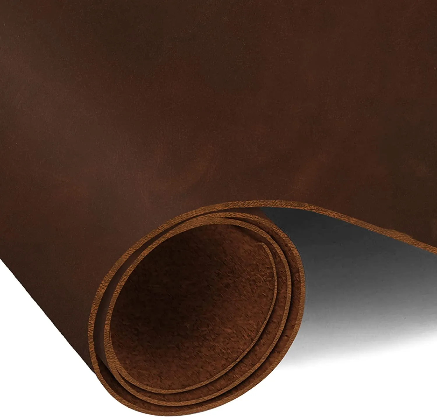 ELW 9-10 oz 3.6-4mm Bourbon Brown Full Grain Leather Craft Sheets Set of 4  Pieces 12x12 Plus 36 Leather Cord Braiding String, Oil Tanned Real  Cowhide for Tooling, Carving, Repair, Knife Sheaths 