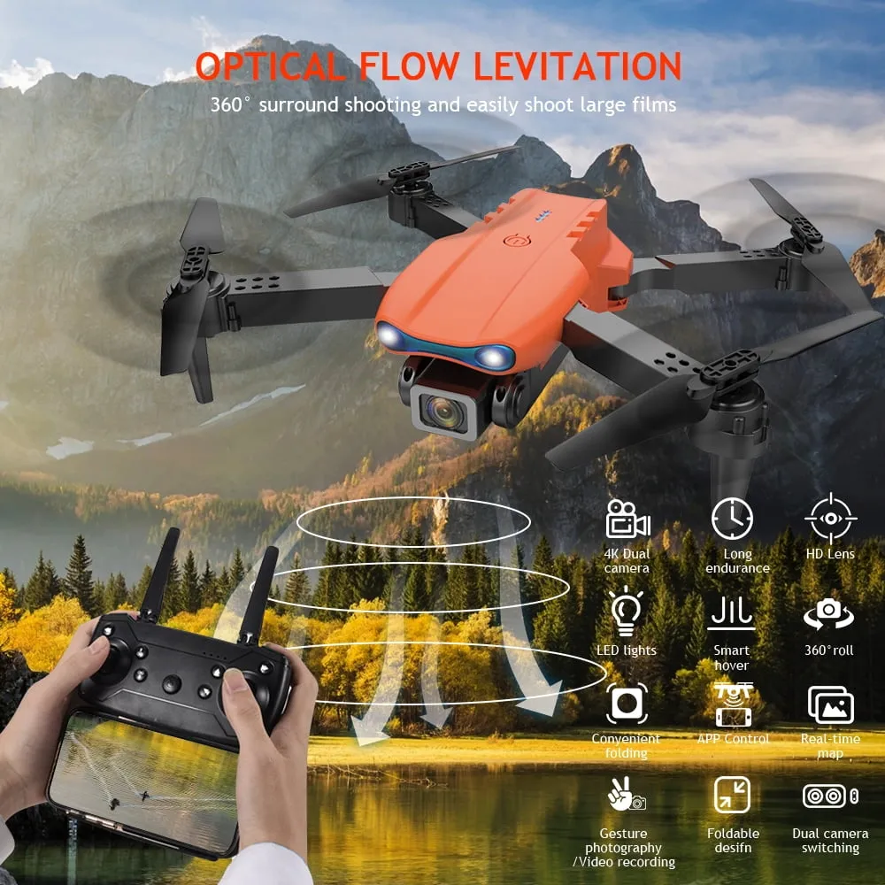 D89 RC Drone with 720P HD Camera for Kids FPV RC Quadcopter